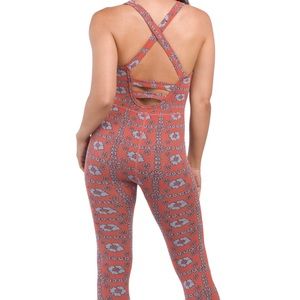 NWT Free People Movement Jacquard Jumpsuit